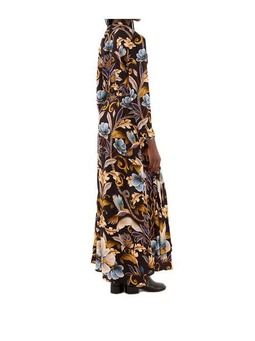 Abito lungo Viscose Snake Garden Farm Rio FARM Rio | 33999525082 SNAKE GARDEN BLACK